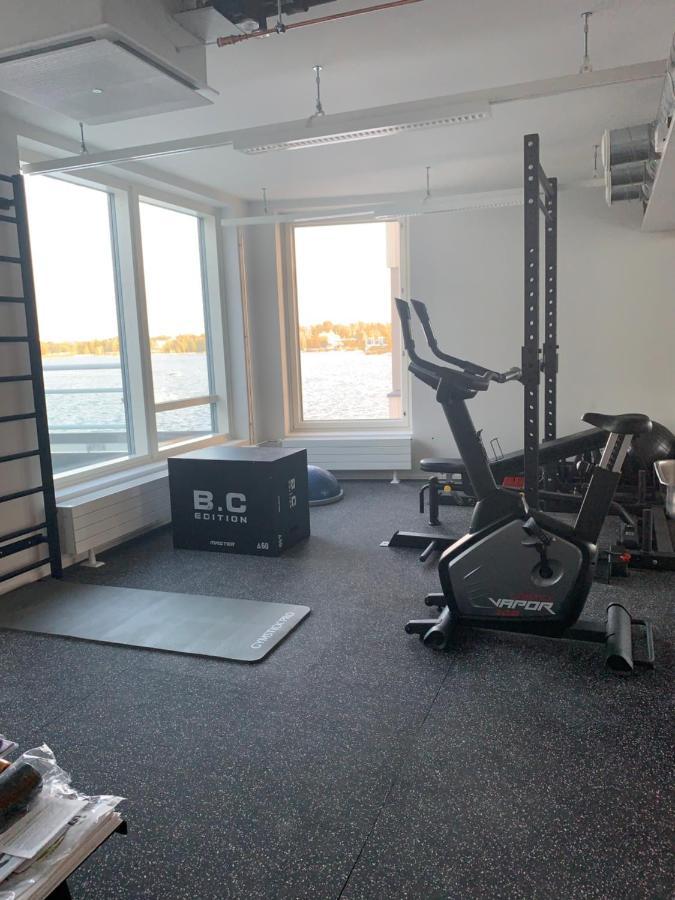 Sea View Lux Kalasatama Romantic Studio - Balcony & Coffee& Tee, Wifi, Gym &Sauna Helsinki Exterior foto